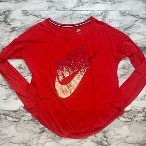 Nike Foil Logo Top